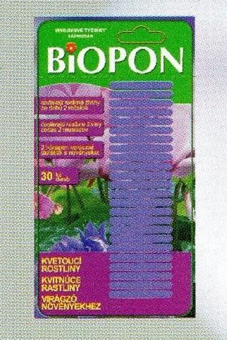 Táprúd virágzós növényekhez 30 db /BIOPON/
